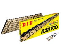 DID VX3 X - Cadena de Anillo Transmisión Abierto G&b 520 Paso 116 Enlaces +