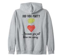 Did You Fart Because You Just Blew Me Away Farting Valentine Sudadera con Capucha