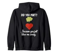 Did You Fart Because You Just Blew Me Away Funny Valentine Sudadera con Capucha