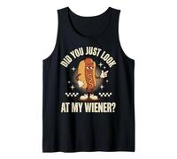 Did You Just Look At My Wiener? Camiseta sin Mangas