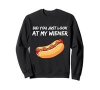 Did You Just Look At My Wiener Funny BBQ Hotdog Party Humor Sudadera