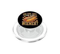 Did You Just Look At My Wiener? PopSockets PopGrip para MagSafe