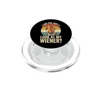 Did You Just Look At My Wiener? PopSockets PopGrip para MagSafe