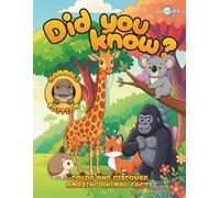 Did you Know? Mammals Edition: Animal Coloring Book with Amazing Facts | Learn and Color | 35 Unique Wildlife Illustrations | Improve Fine Motor Skills and Focus
