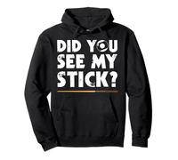 Did You See my Stick? Billar Divertido Jugador de Billar Sudadera con Capucha