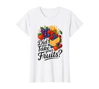 Did You Take Your Fruits Funny Lunch Lady Staff Fruit Lovers Camiseta