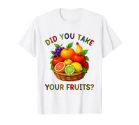 Did You Take Your Fruits Funny Lunch Lady Staff Fruit Lovers Camiseta