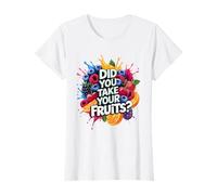 Did You Take Your Fruits Funny Lunch Lady Staff Fruit Lovers Camiseta