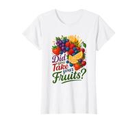Did You Take Your Fruits Funny Lunch Lady Staff Fruit Lovers Camiseta