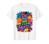 Did You Take Your Fruits Funny Lunch Lady Staff Fruit Lovers Camiseta