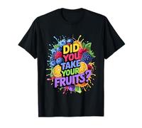 Did You Take Your Fruits Funny Lunch Lady Staff Fruit Lovers Camiseta