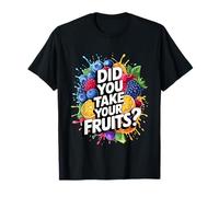Did You Take Your Fruits Funny Lunch Lady Staff Fruit Lovers Camiseta