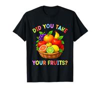 Did You Take Your Fruits Funny Lunch Lady Staff Fruit Lovers Camiseta