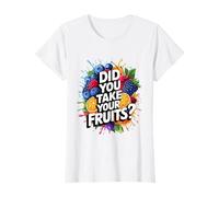 Did You Take Your Fruits Funny Lunch Lady Staff Fruit Lovers Camiseta