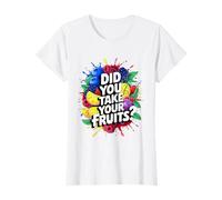 Did You Take Your Fruits Funny Lunch Lady Staff Fruit Lovers Camiseta