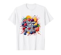 Did You Take Your Fruits Funny Lunch Lady Staff Fruit Lovers Camiseta