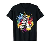 Did You Take Your Fruits Funny Lunch Lady Staff Fruit Lovers Camiseta