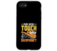 Did You Touch My Saxophone Funny Saxofonist Carcasa para iPhone SE (2020) / 7/8