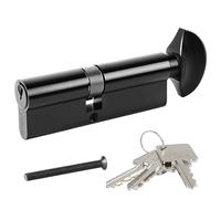 Dida - Bloqueo de bloqueo de bloqueo de cilindro de 90 mm (40/50T, UPVC, con 3 llaves antipick, antigolpes, antiperforación, cerradura de puerta con llave euro Single Cylinder Lock Barrels High