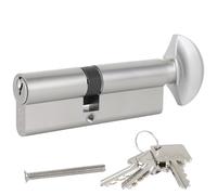 Dida - Cerradura de cilindro de 100 mm, 55 T/45 UPVC con 3 llaves antipick anti-bump, anti-perforación, cerradura de puerta con llave euro Single Cylinder Lock Barrels High Security BS EN 1303: 2005 N