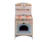 Dida - Cocina Juguete de Madera - 4 Estufas y Horno Juego de rol para niños