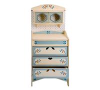 Dida - Cómoda Muebles Cocina Juguete de Madera - Juego de rol para niños