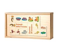 Dida - Dominó para Niños de Madera - Animales del Bosque (28 pzas)