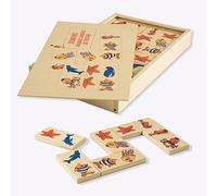 Dida - Dominó para Niños de Madera - Animales Marinos (28 pzas)
