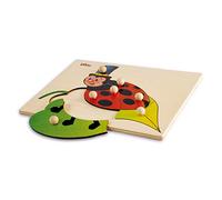 Dida - Puzzles Infantiles Madera - Mariquita