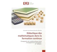 Didactique des mathématiques dans la formation continue
