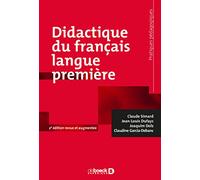 Didactique du français langue première