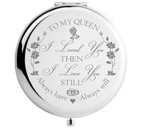 DIDADIC Wife Gifts from Husband Romantic Women Gift Unique for Anniversary Birthday Valentines Day Christmas Bride Gifts Engraved for Wedd