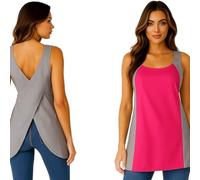 Didart Handmade Bata escolar infantil. Bata maestra. Delantal Japonés Cruzado, 2 Colores, 2 bolsillos. Uniforme Limpieza Mujer, Ropa de Trabajo y Batas para Estética y Docentes