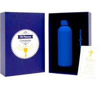 Didart Handmade Pack Primera Comunión Niño - Set Recuerdo Original con Botella y Bolígrafo, Detalle Especial para Celebración