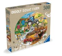 Diddly Squat Farm Circular 500pc | Iconic Clarkson's Farm TV Series Scene, calidad premium, ajuste entrelazado perfecto, a partir de 12 años