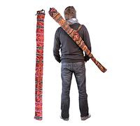 Didgeridoo - Bolso (150 cm, bambú), multicolor, carbón, Unikat