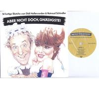 Didi Hallervorden & Rotraud Schindler - ABER NICHT DOCH, GNÄDIGSTE 14 lustige Sketche von Didi Hallervorden & Rotraud Schindler Klapp-Bildhülle Resco # 66.10 417 WERBEPLATTE Gemeinschaftsdienst der Boden- und Kommunalkreditinstitute