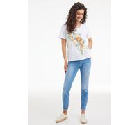 DIDI T-shirt Famous White Rising Sun Panel Talla: 44 | Camisetas de Seda Outlet | Mujer | Blanco