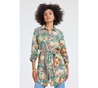 DIDI Tunic Jolie Taupe Rising Sun Print Talla: 44 | Manga Larga Outlet | Mujer | Negro