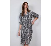 DIDI Tunic Precious Sand Palm Leaves Print Talla: 36 | Blusón Outlet | Mujer | Marrón