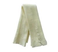 DIDILLX Calentadores de piernas de color sólido para mujer con botón de acento lateral dividido acanalado para las piernas, calcetines sin pies para uso diario, calcetines de punto sin pies, beige