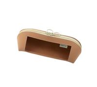 DIDILLX Estuche de cuero de alta capacidad, transparente, resistente al agua, organizador de bolígrafos, bolsa de maquillaje de viaje, bolsa de maquillaje de 9.25 x 3.35 pulgadas, espaciosas bolsas de