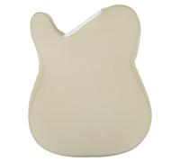 DIDILLX Funda protectora para guitarra eléctrica, lavable, suave, portátil, funda protectora para guitarra, Color arroz, 32.5x40x5cm