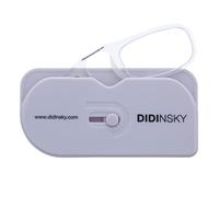 DIDINSKY DIMOMA Lunettes de Lecture Sans Branches | Pont Flexible Titane β | Verres Anti-lumière Bleue | Ultra-légères 6,7g | Étui Rétractable | 4 Couleurs, +1.0 à +3.0