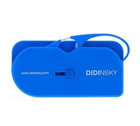 DIDINSKY DIORSAY | Occhiali da Lettura Senza Stanghette Premium | Materiale BIO Ecologico e Ponte Titanio Brevettato | Lenti Anti Luce Blu e Antiriflesso | Per Lettura e Viaggi