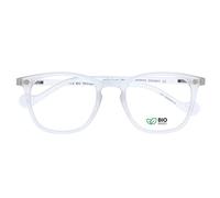 DIDINSKY Gafas de Lectura o Presbicia Graduadas Anti bluelight Anti Luz Azul para Hombre y Mujer. Tacto Goma, Material Biodegradable y Cristales Anti-reflejantes. Smoke Bio +3.0 - TATE BIO