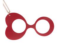 DIDINSKY Gafas o Lupa de Lectura. Colgante de Aumento con Cadena. Binóculo Plegable sin Patillas para Hombre y Mujer. Red +2.0 - MUSA HEART