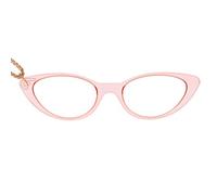 DIDINSKY Gafas o Lupa de Lectura. Colgante de Aumento con Cadena. Binóculo sin Patillas para Hombre y Mujer. Pink +2.0 - MOCO BUTTERFLY