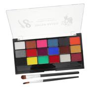 Didiseaon 1 Caja Pinturas Kit De Pintura Facial a Base De Agua Pintura De Maquillaje Festival Kits De Pintura De La Cara Kit De Pintura De Cara Pintura Corporal De Fiesta Polvo De Pigmento