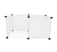 Didiseaon 1 Juego Cercado de Ejercicio para Mascotas Pequeñas Instalación para Hámsters y Conejitos Accesorio de Interior Rejilla Desmontable y Duradera